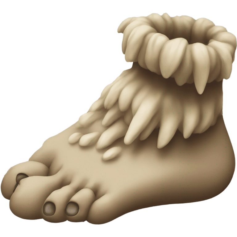 Foot monster  emoji