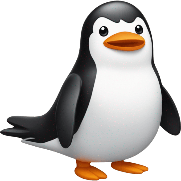 Pingüino croqueta emoji