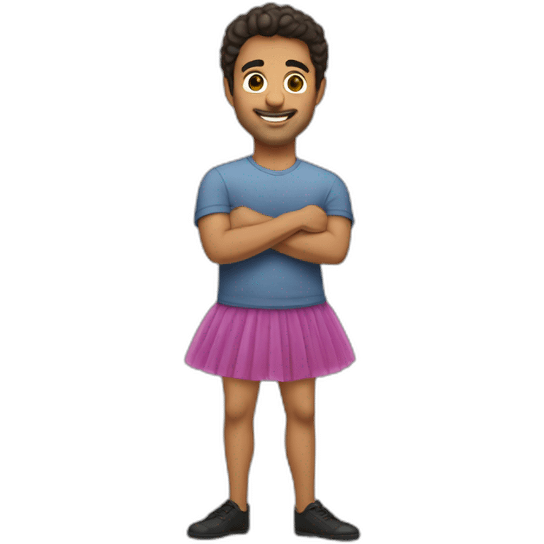 bruno attal en tutu emoji