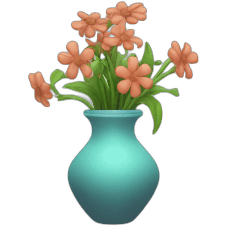 Bong flower vase emoji