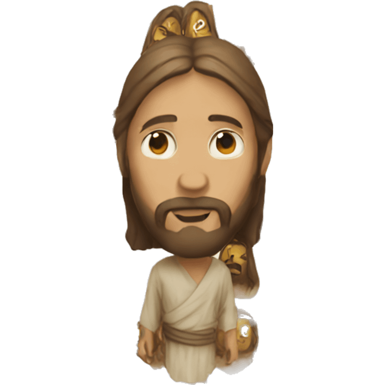 Jesus silent emoji