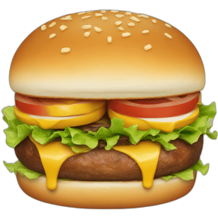 Ronaldo burger  emoji