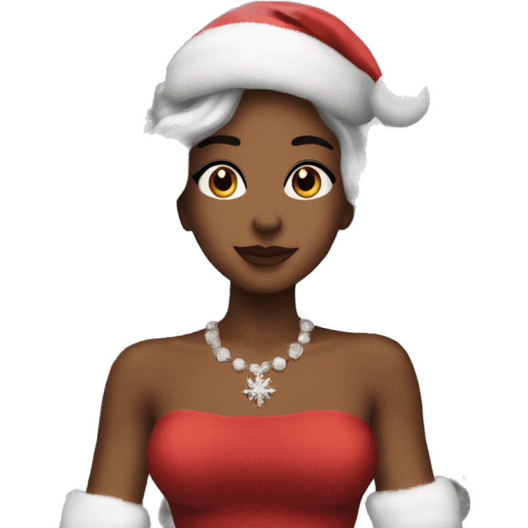 Aesthetic coquette christmas emoji