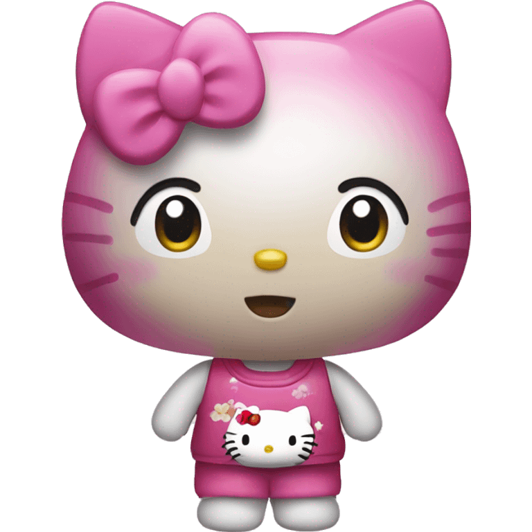 Hello kitty emoji