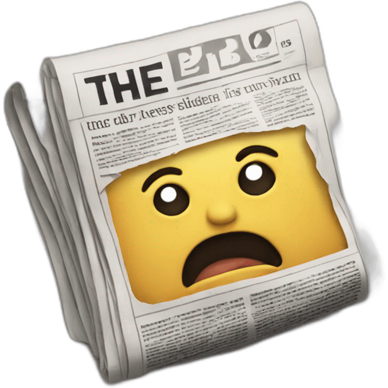 NEWSPAPER THE BBC emoji