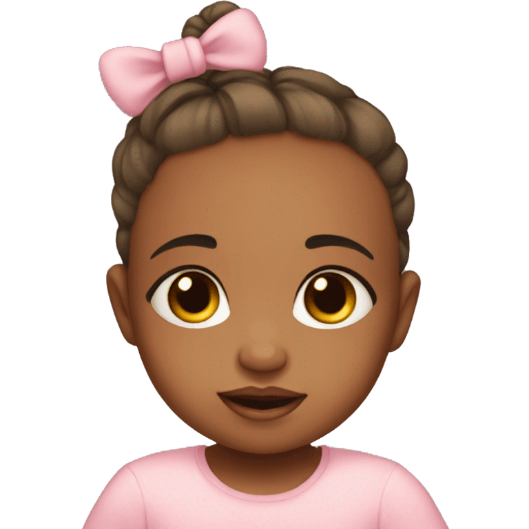 Baby girl emoji