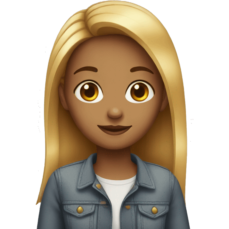 A girl emoji