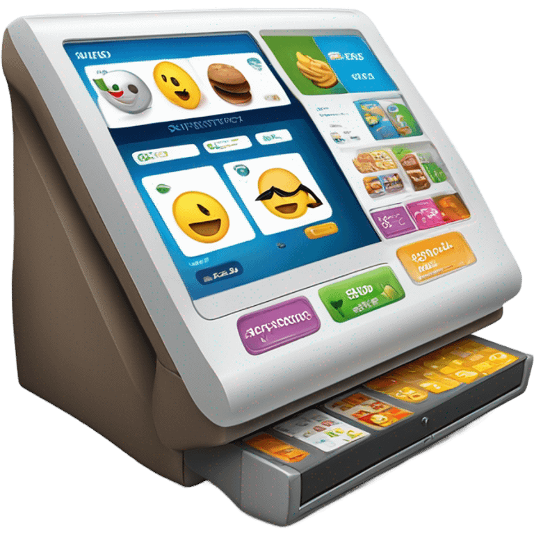 POS system and ecommerce emoji