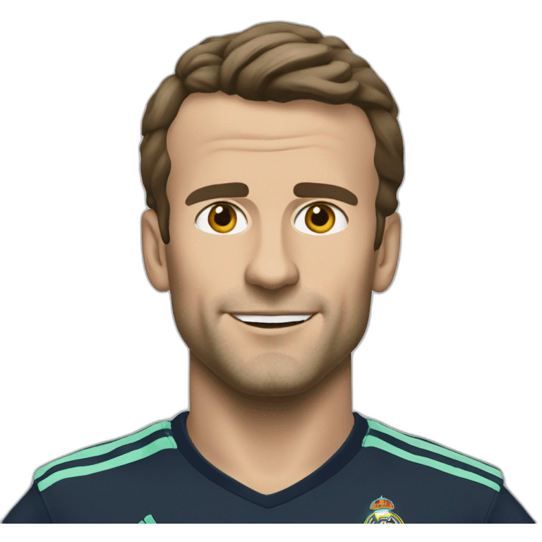 Macron real madrid emoji