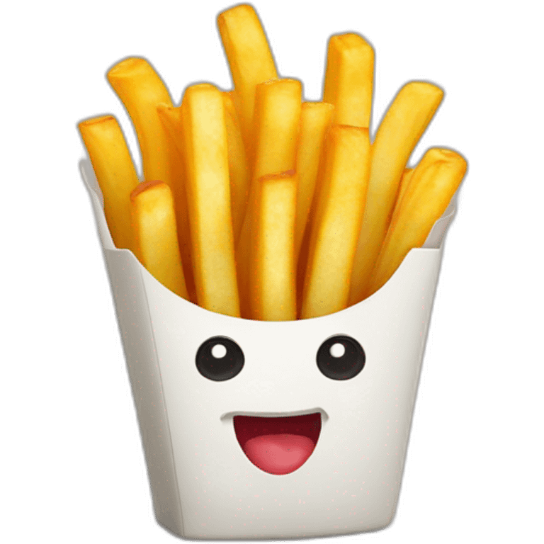 frenchy french fry character emoji