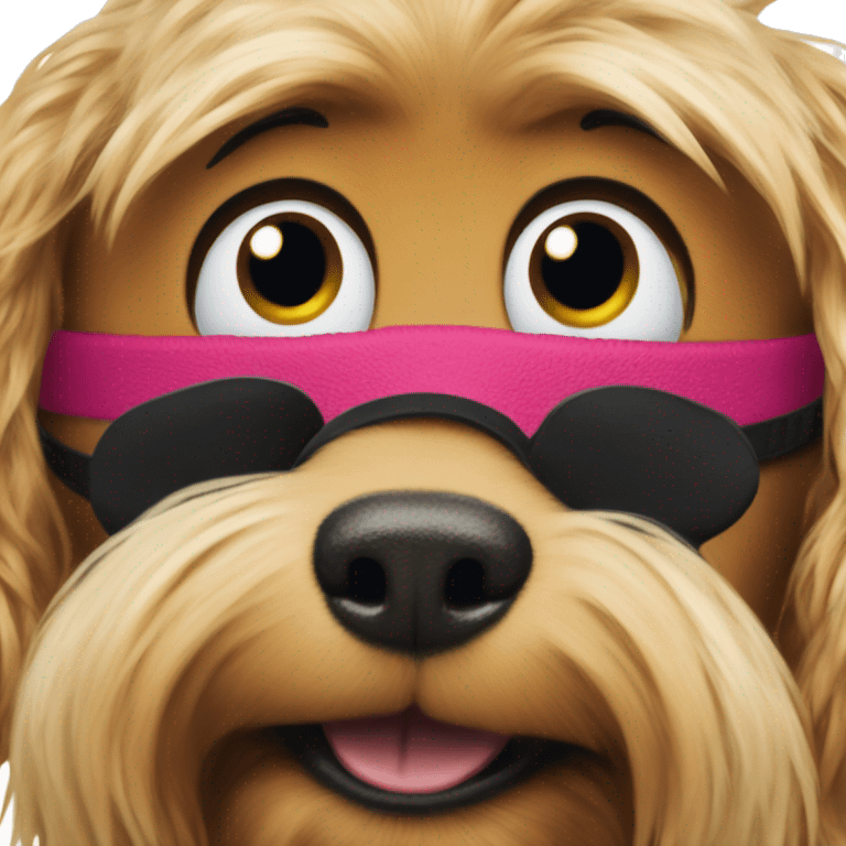 realistic dog collar close-up muppets emoji