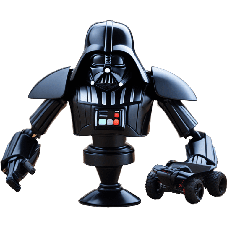 Toy Story Darth Vader themed rc car  emoji