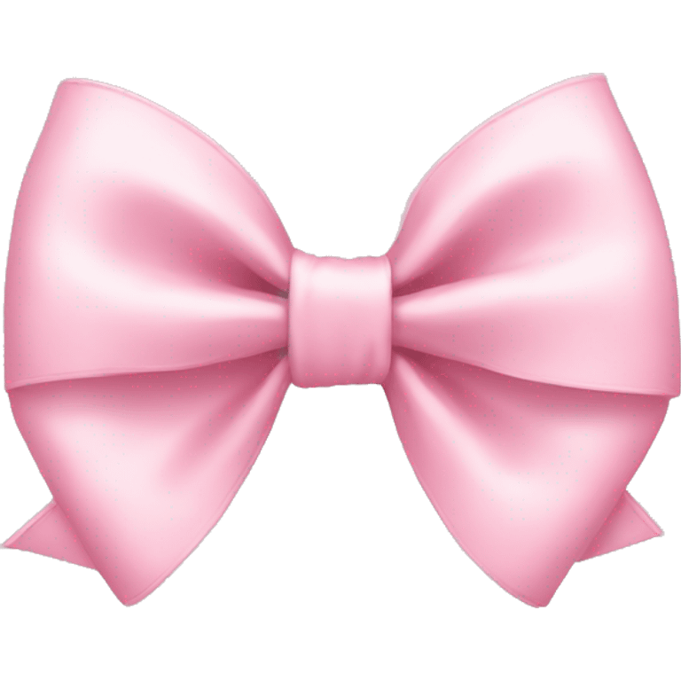 Light pink bow emoji