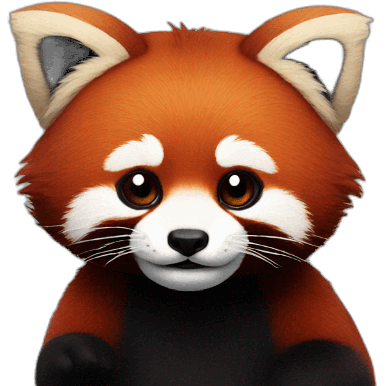 Trump as red panda emoji