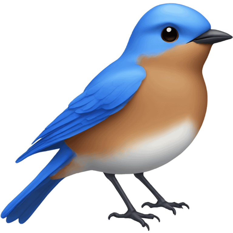 Bluebird emoji