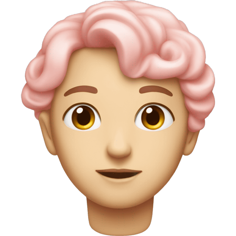 Cœur pastel rose emoji