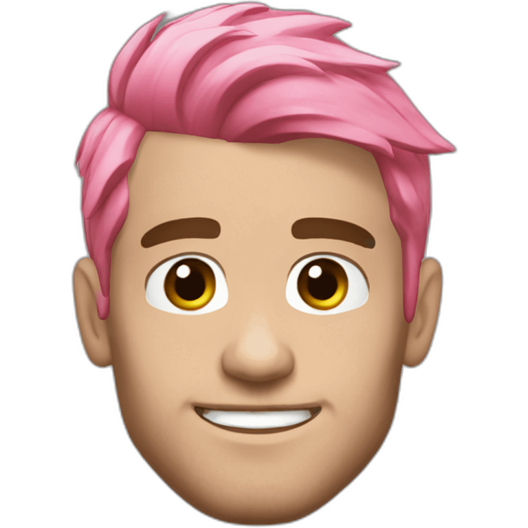 Griezmann pink hair emoji