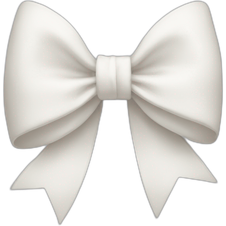 WHITE BOW emoji