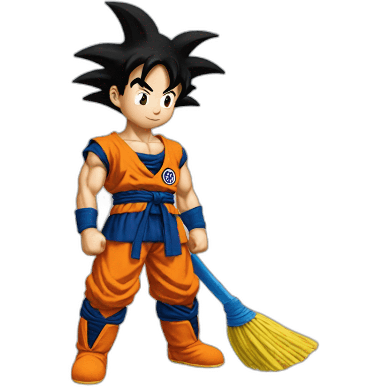 does goku clean nuts? emoji