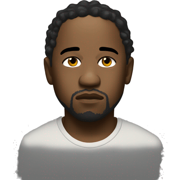 Kendrick Lamar sad emoji