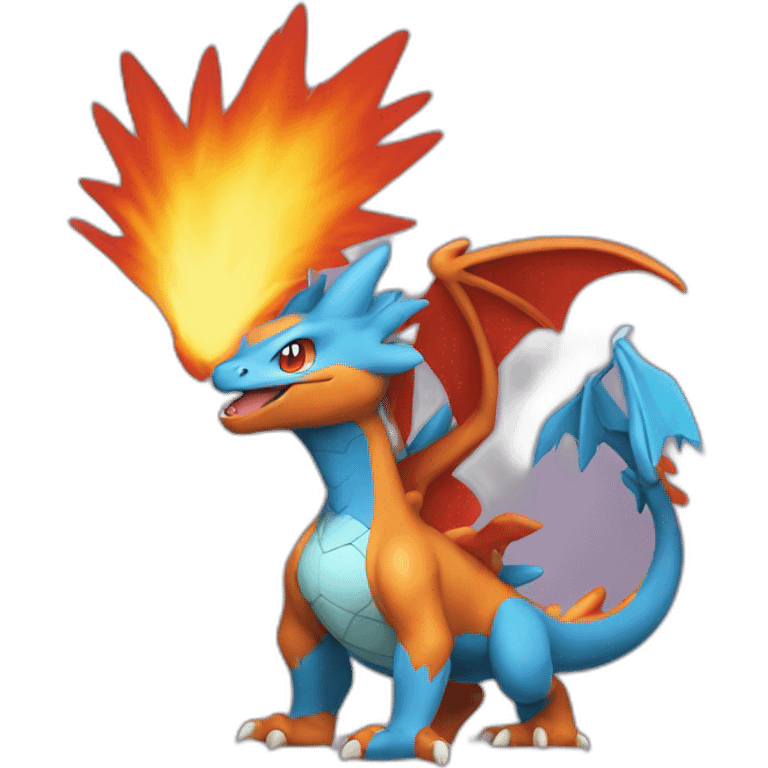 Dracaufeu pokemon emoji