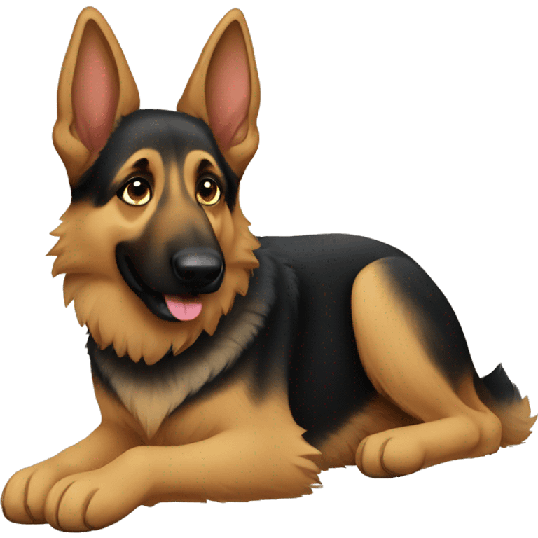 fall german shepherd emoji