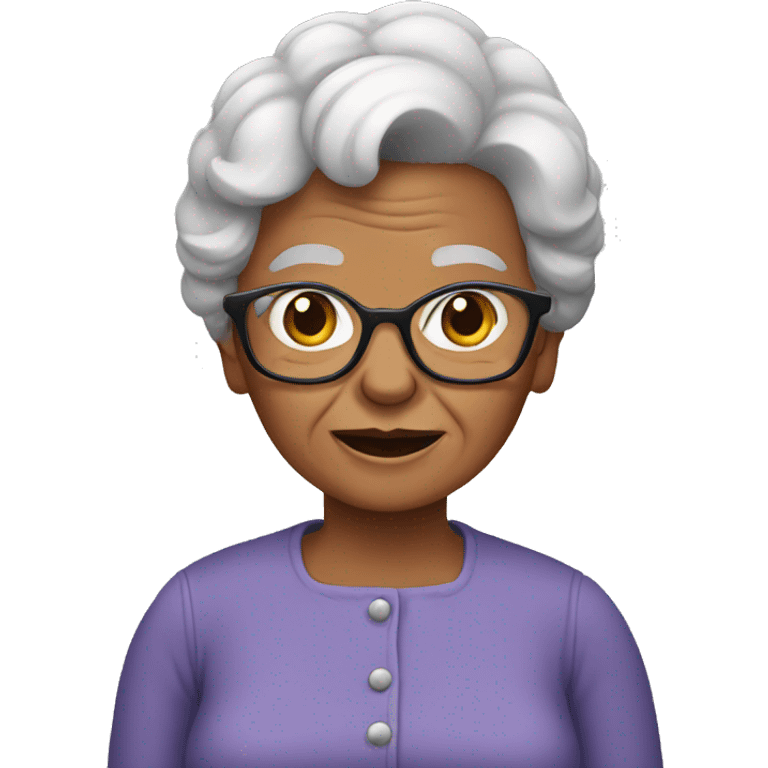 Granny emoji