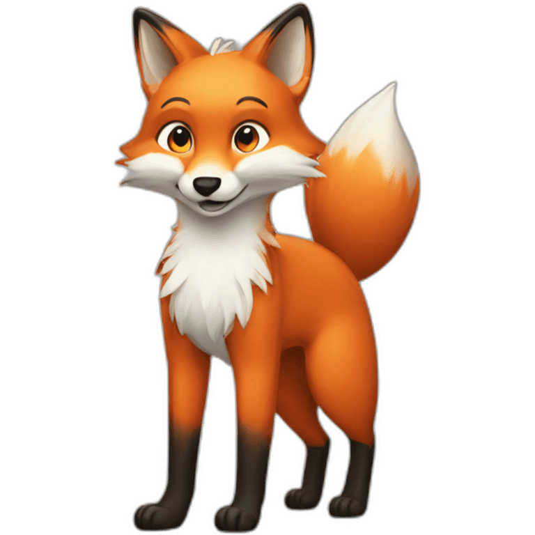 tidy fox emoji