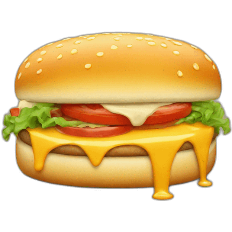 Cheese bruger emoji