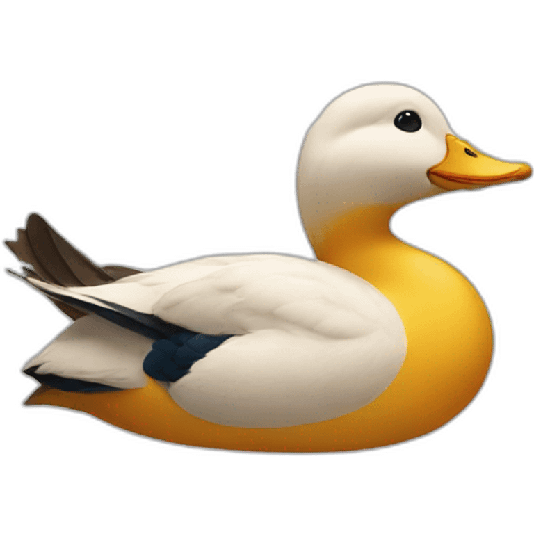 canard amoureux emoji