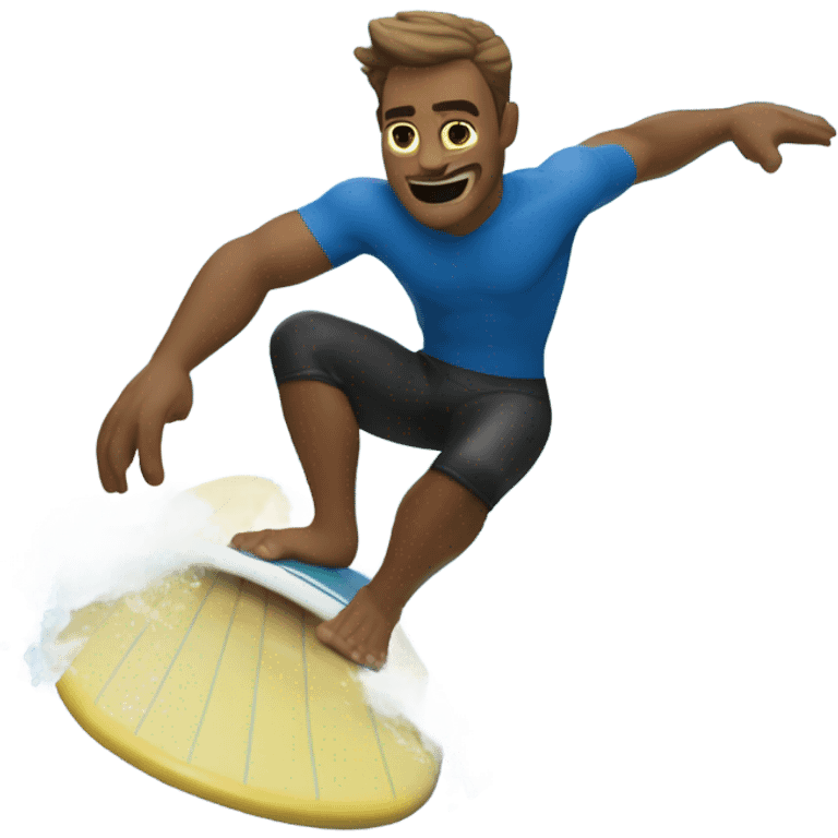 Surfing Eli Killian emoji