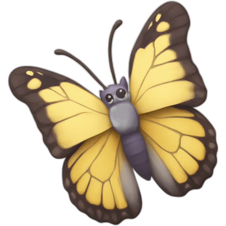 Butterfly butter emoji