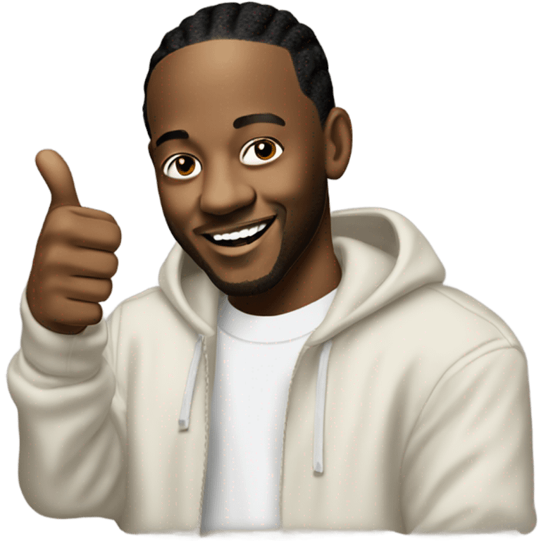 Kendrick lamar thumbs up emoji