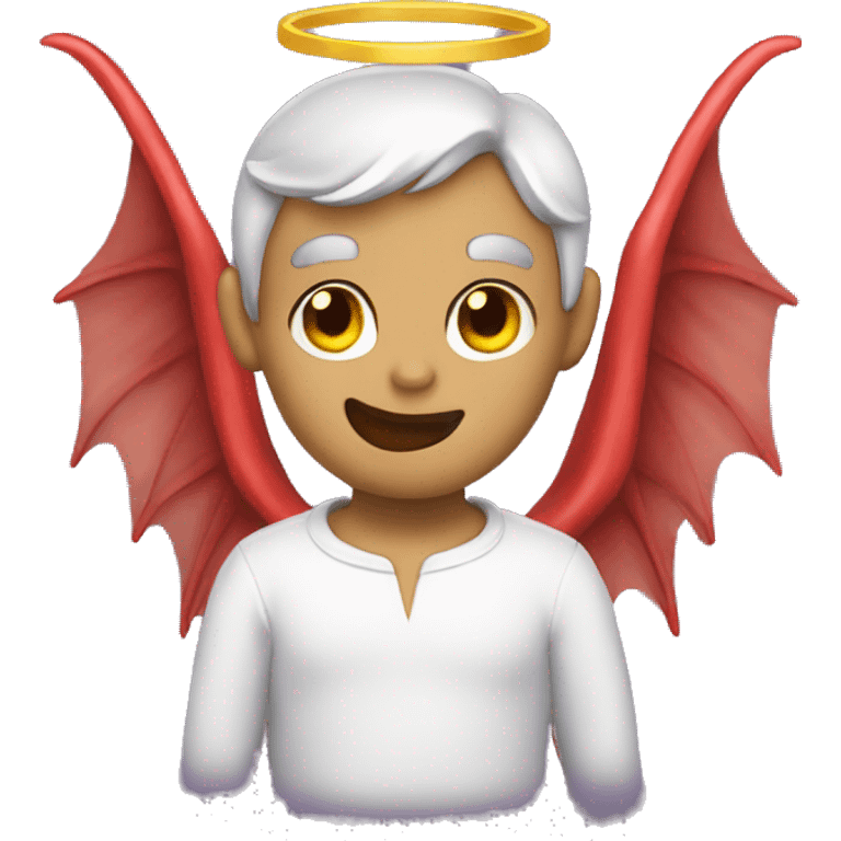 Devil angel emoji