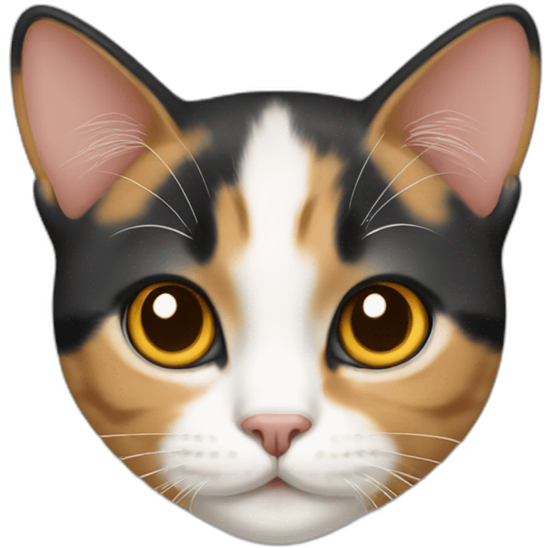 Cat calico emoji