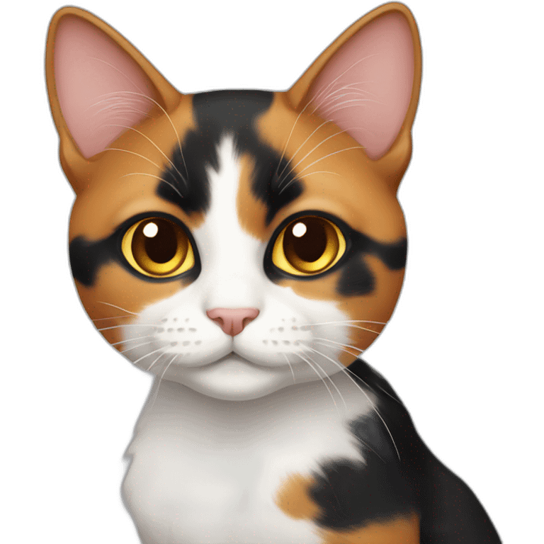 Small calico cat emoji