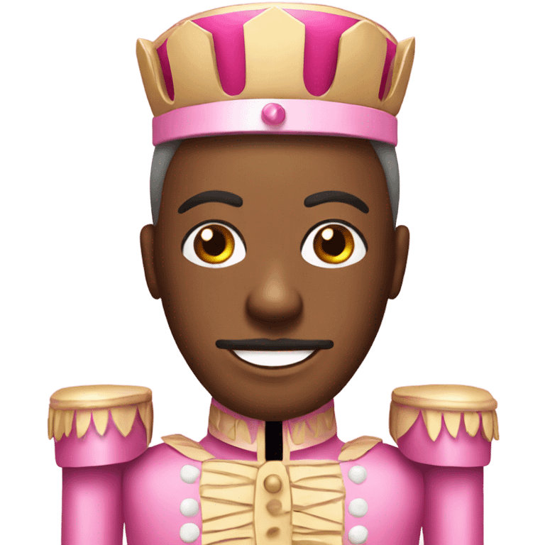 Pink nutcracker  emoji