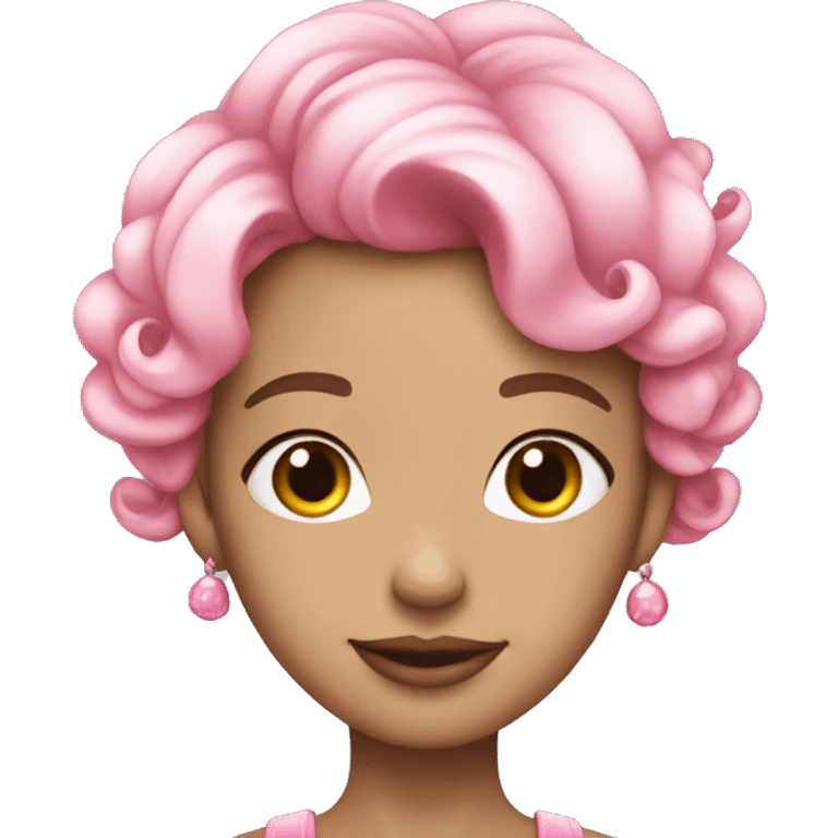 pink cutesy coquette  emoji