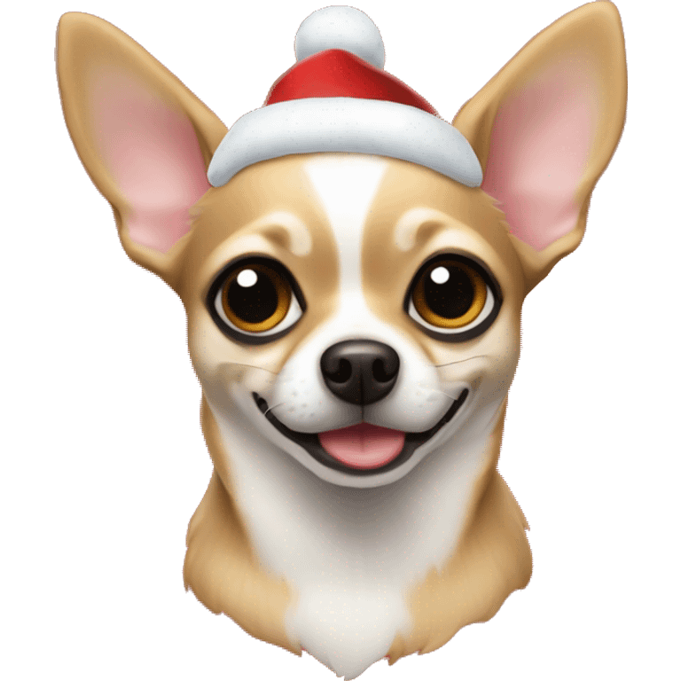 chirstmas Chihuahua emoji