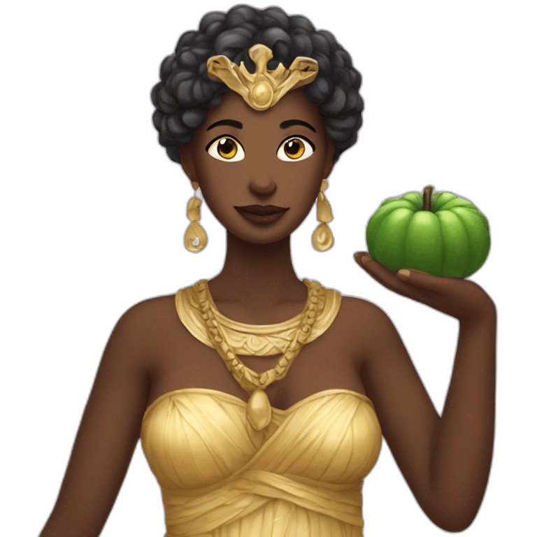 goddess femida with scales in the hand emoji