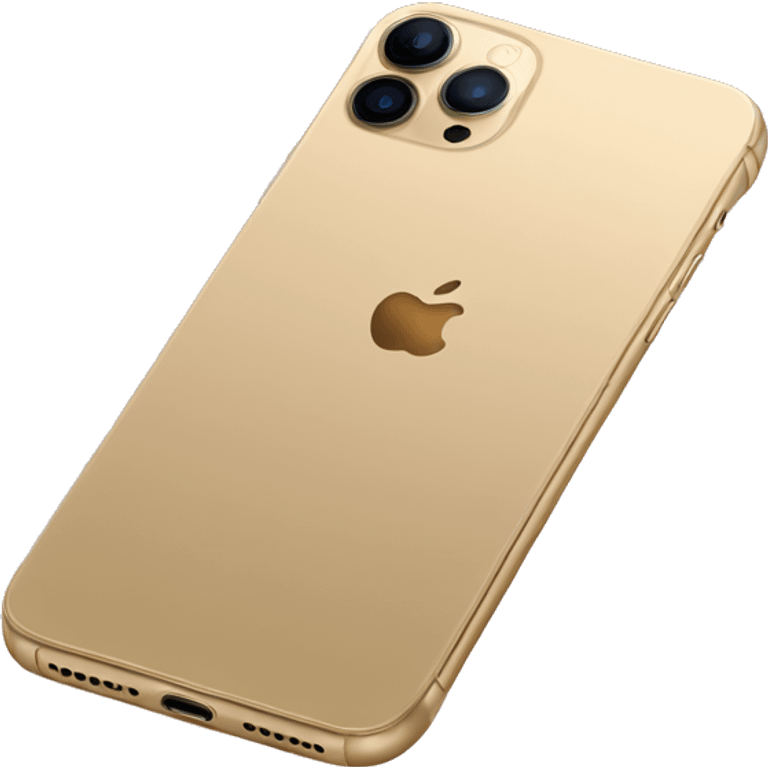 iPhone 16 pro max gold  emoji