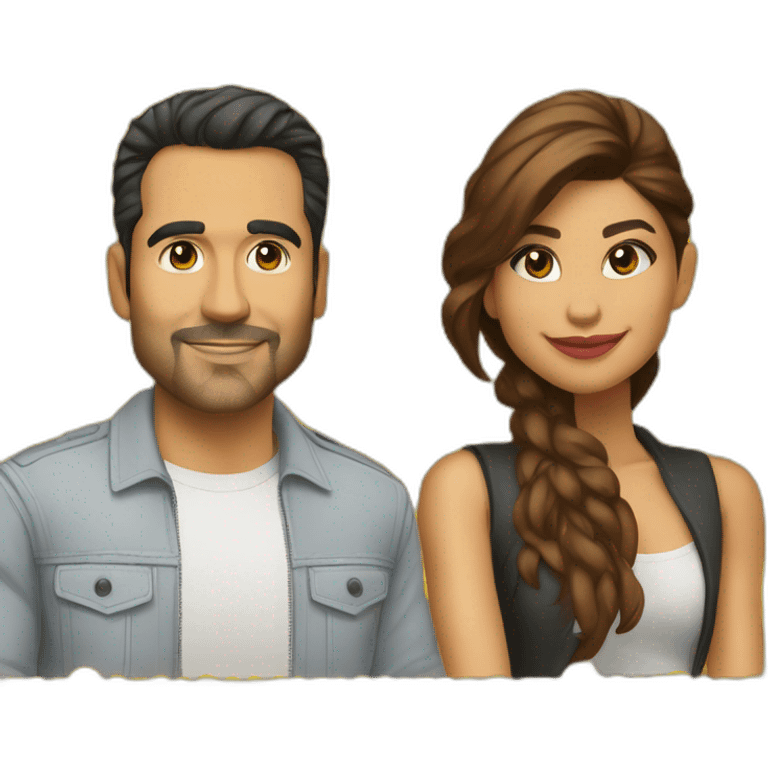 Ricardo Antonio Chavira and Zendaya emoji