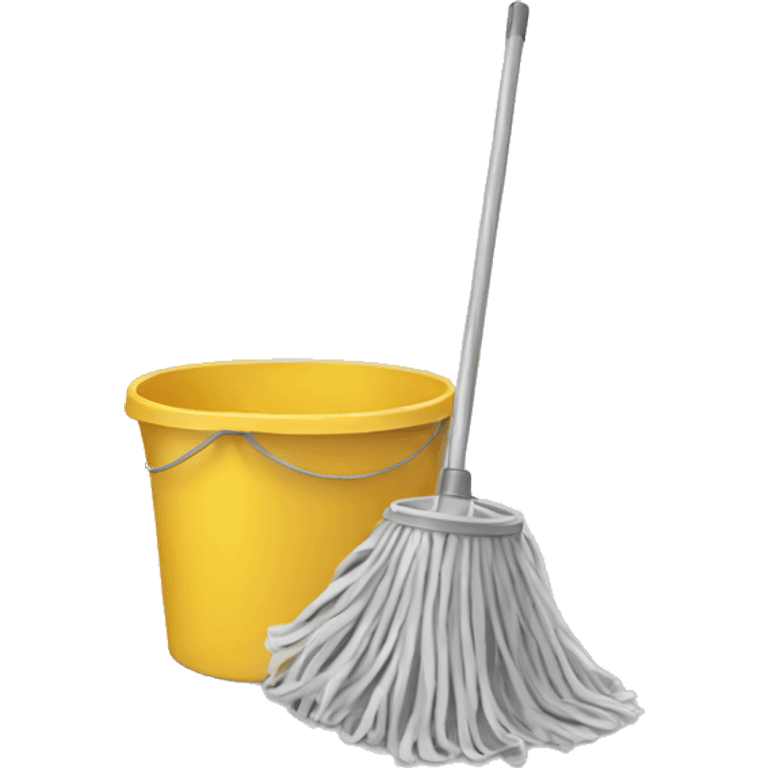 mop and bucket emoji