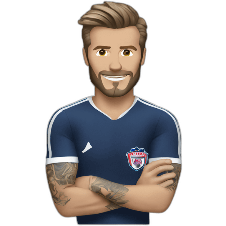 David beckham emoji