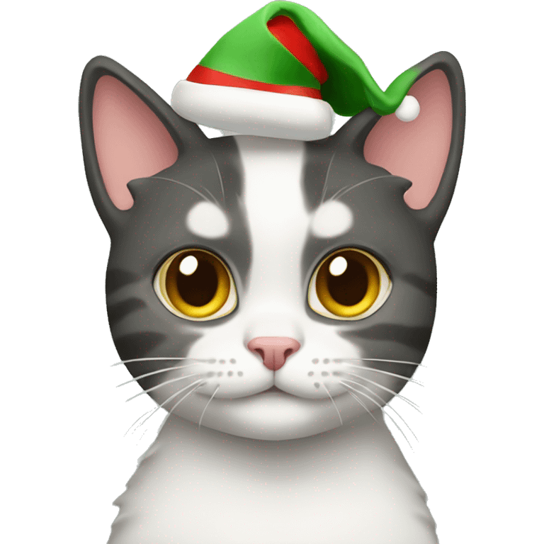 2 christmas cats emoji