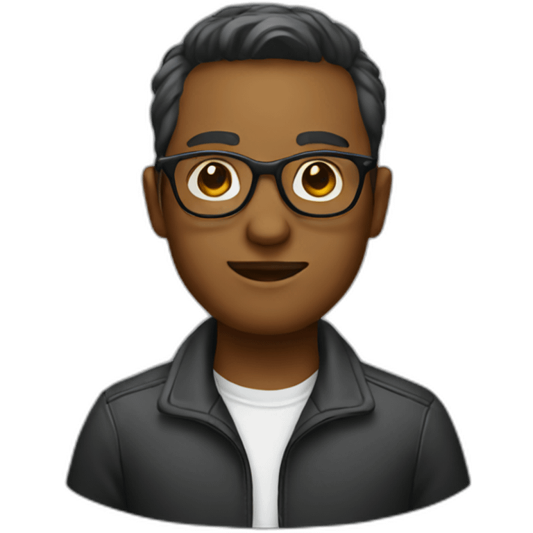 DESIGNER WITH GLASSES emoji