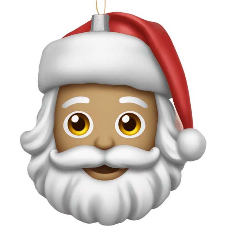 Christmas ornament emoji