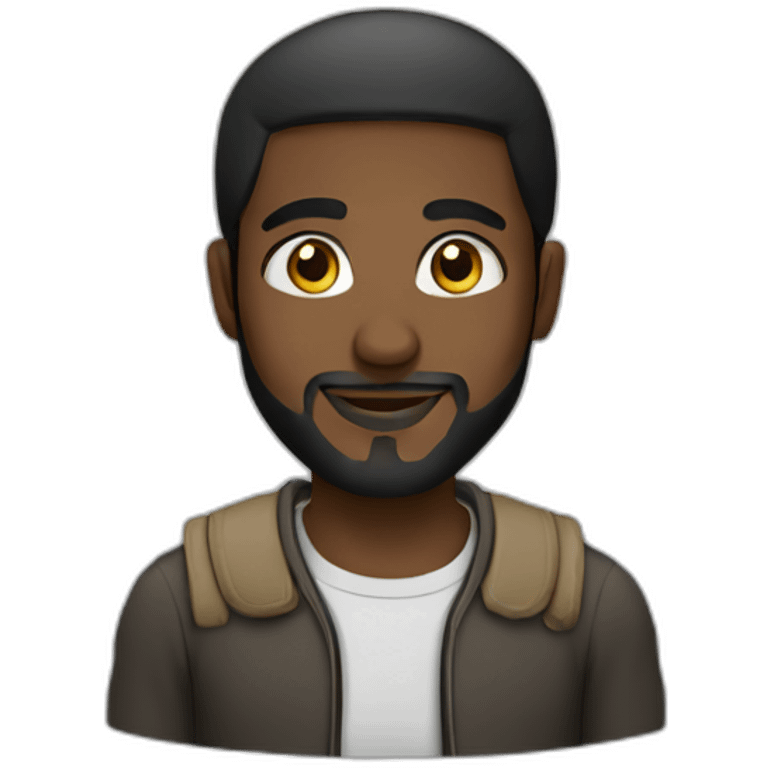 Black man arabe emoji