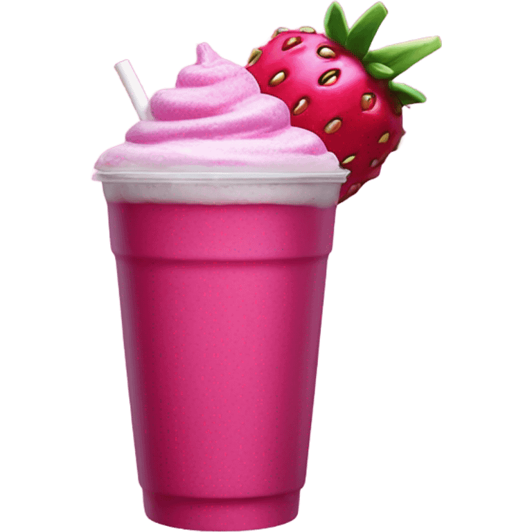 Dunkin Donuts Strawberry Dragonfruit Refreser emoji