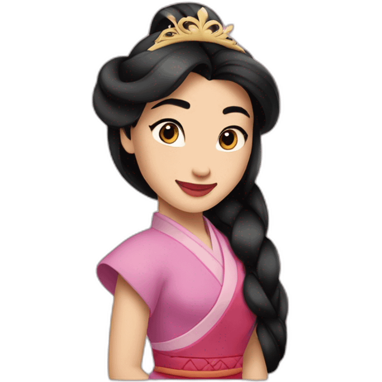 Princess Disney mulan emoji